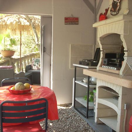 Chambre Independante Climatisee, Cuisine D'Ete, Piscine サルテーヌ エクステリア 写真